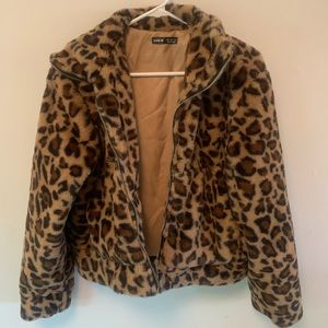 Leopard Fuzzy Jacket
